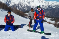 Unsere Snowboarder